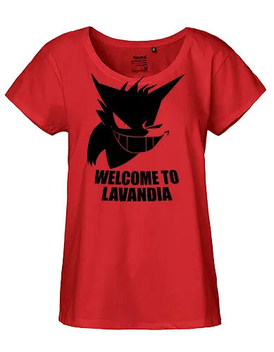 Welcome to Lavandia - dark side, lavandia, anime, manga, gaming, pocket, monster, retro, classic, ghost, geist, tower - Fairtrade Girl Shirt
