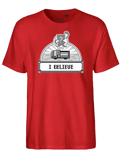 I Believe - anime, manga, gaming, pocket, monster, retro, classic, truck, legendary, legendär - Fairtrade T-Shirt