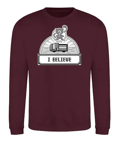 I Believe - anime, manga, gaming, pocket, monster, retro, classic, truck, legendary, legendär - Sweatshirt