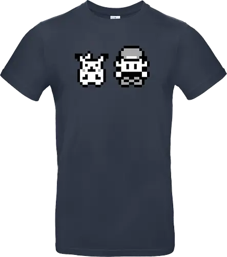 8Bit Poke - gaming, gelb, classic, retro, monster, pocket, manga, anime, ash, yellow - Standard T-Shirt