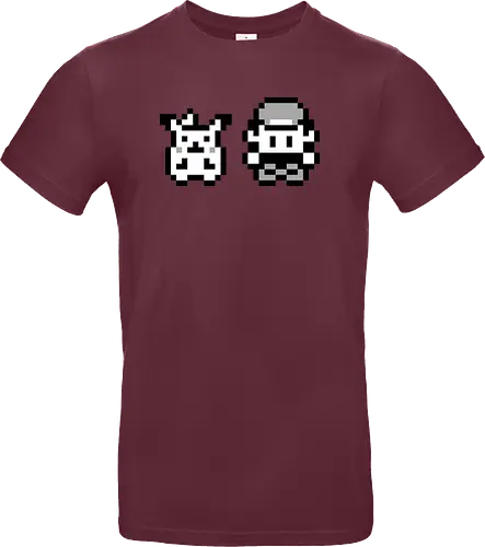 8Bit Poke - gaming, gelb, classic, retro, monster, pocket, manga, anime, ash, yellow - Standard T-Shirt