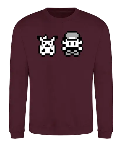 8Bit Poke - gaming, gelb, classic, retro, monster, pocket, manga, anime, ash, yellow - Sweatshirt