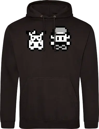 8Bit Poke - gaming, gelb, classic, retro, monster, pocket, manga, anime, ash, yellow - Standard Hoodie