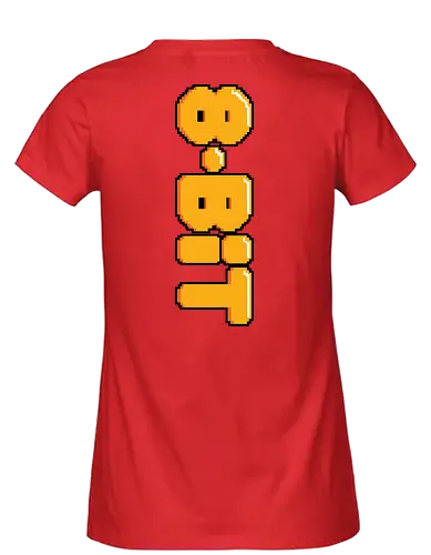 8-Bit - Fairtrade Girl Shirt