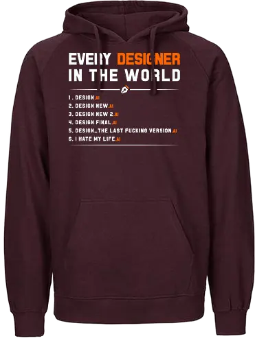 EveryDesigner.AI - illustrator - Fairtrade Hoodie
