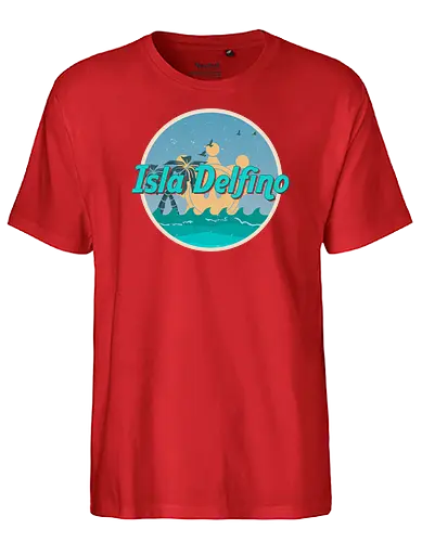 Isla Delfino - mario, sunshine, sonne, insel, delfino, gaming, retro, games, classic - Fairtrade T-Shirt