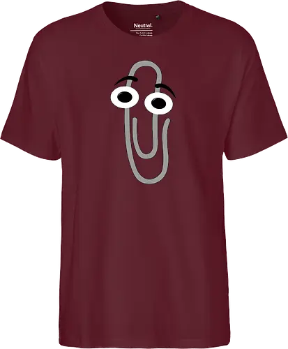 RIP Clippy - office, 3.1, window, helper, assistant, it, pc, computer - Fairtrade T-Shirt