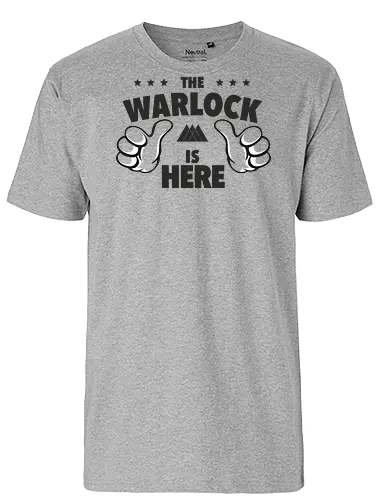 The Warlock is Here - warlock - Fairtrade T-Shirt