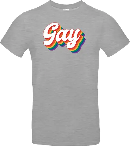 Gay Rainbow Letters