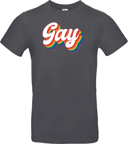 Gay Rainbow Letters