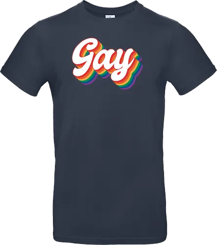 Gay Rainbow Letters