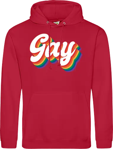 Gay Rainbow Letters