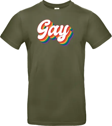 Gay Rainbow Letters