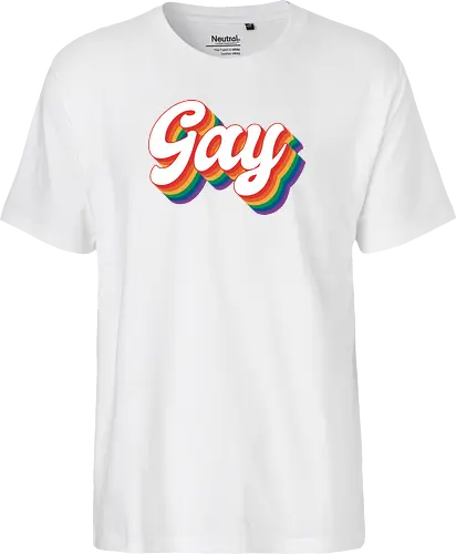Gay Rainbow Letters