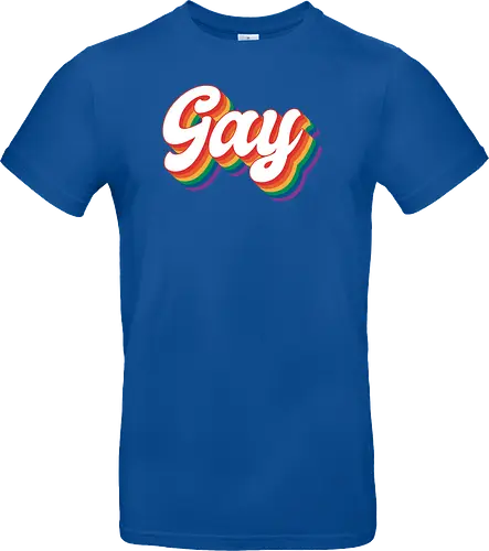 Gay Rainbow Letters