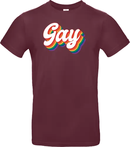 Gay Rainbow Letters