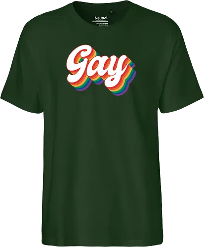 Gay Rainbow Letters