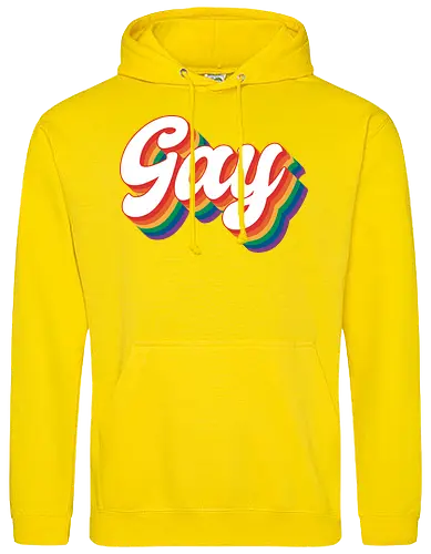 Gay Rainbow Letters