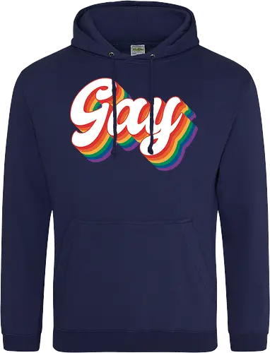 Gay Rainbow Letters