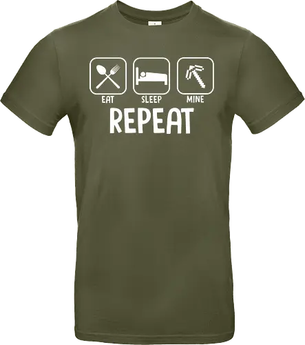 Eat Sleep Mine Repeat