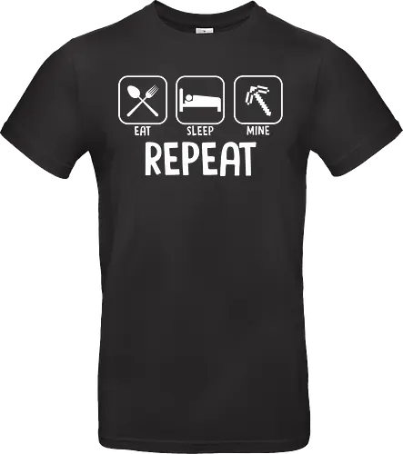Eat Sleep Mine Repeat
