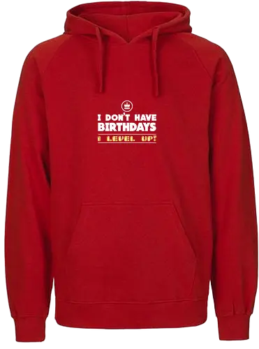 I Level Up - gaming - Fairtrade Hoodie