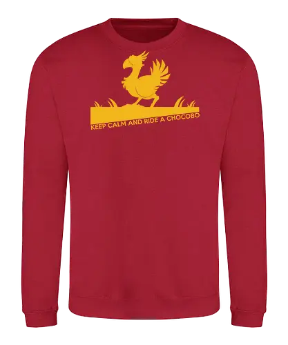 Ride a Chokobo - final, chokobo, fantasy - Sweatshirt