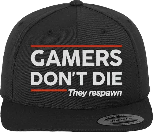 Gamers don't Die Cap Gamers don't Die Cap