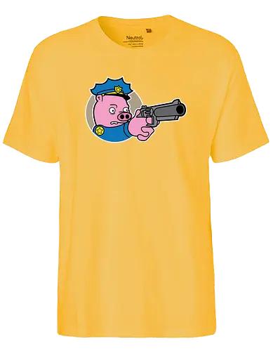 Piggy Cop - Fairtrade T-Shirt