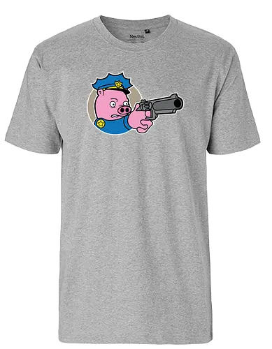 Piggy Cop - Fairtrade T-Shirt