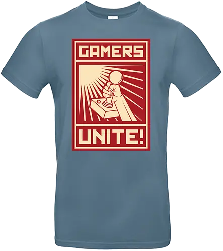 Gamers Unite - gaming, controller, pc, joystick, konsole - Standard T-Shirt