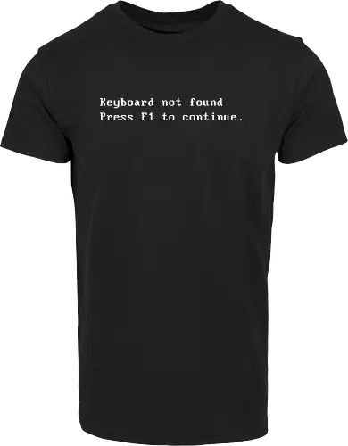 Keyboard not Found - dynamitfrosch - Hausmarke Shirt