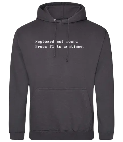 Keyboard not Found - dynamitfrosch - Standard Hoodie