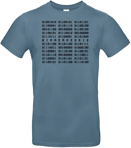Binärmessie - it, programmer, programmierer, binary, binär, code, kodieren, geek - Standard T-Shirt