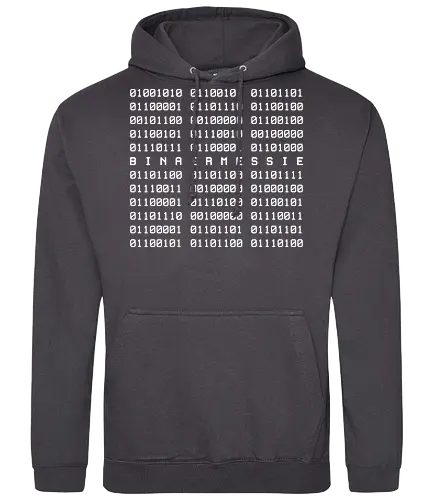 Binärmessie - it, programmer, programmierer, binary, binär, code, kodieren, geek - Standard Hoodie