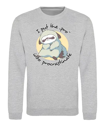 Procrastinate Sloth - faultier, sloth, procrastinate - Sweatshirt