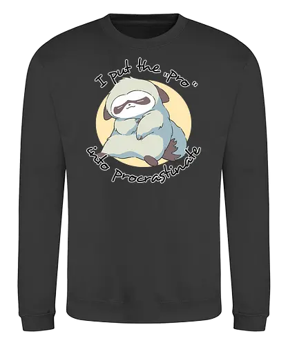 Procrastinate Sloth - faultier, sloth, procrastinate - Sweatshirt