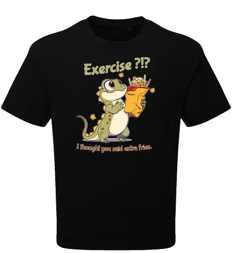 Exercise or extra fries?