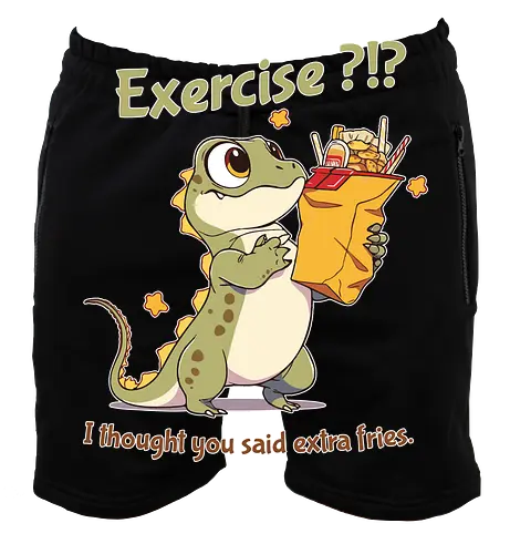 Exercise or extra fries?