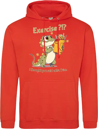Exercise or extra fries?