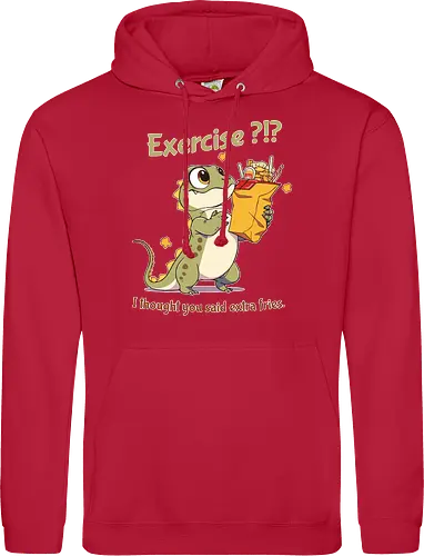 Exercise or extra fries?