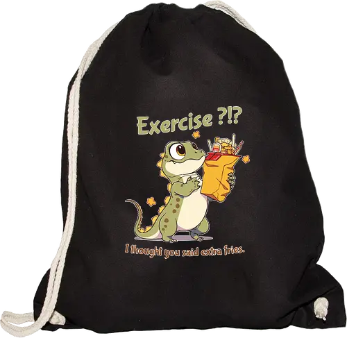 Exercise or extra fries?