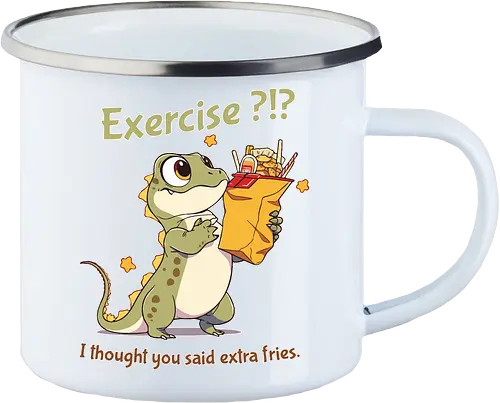 Exercise or extra fries?
