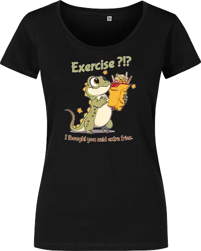 Exercise or extra fries?
