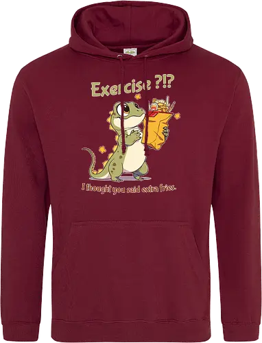 Exercise or extra fries?