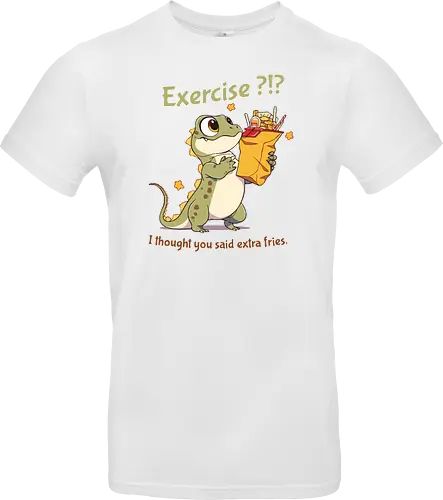 Exercise or extra fries?