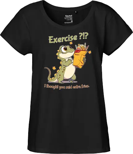 Exercise or extra fries?