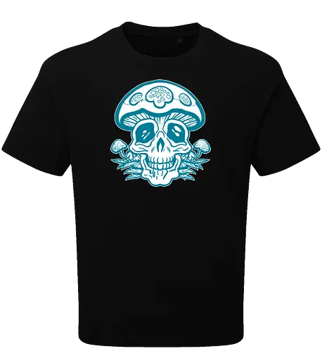 Skull'n'shrooms Stencil