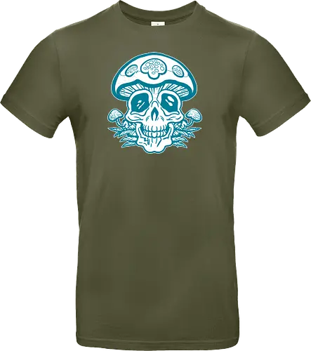 Skull'n'shrooms Stencil