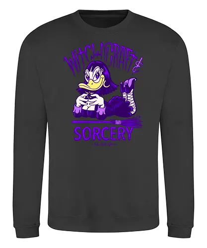 Witchcraft and Sorcery - hexe, wicca, zauberei, ente - Sweatshirt